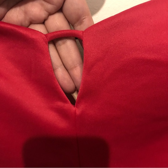 Fashion to figure strapless scuba peplum top sz 2x NWT - Picture 2 of 7